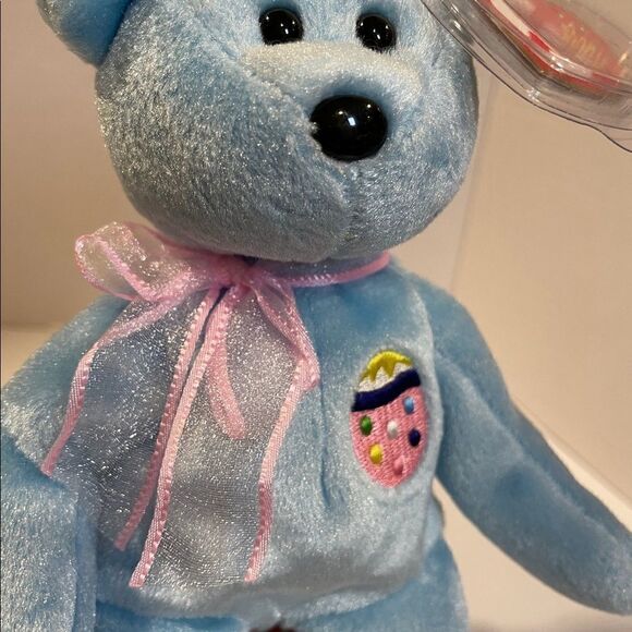 Eggs II the Bear (RETIRED) 2001 Beanie Baby Ty Inc. - Picture 3 of 5